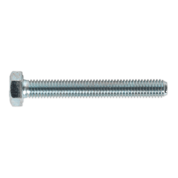 Sealey Nuts & Bolts HT Setscrew M8 x 60mm - 8.8 Zinc - Pack of 50-SS860 5054511059007 SS860 - Buy Direct from Spare and Square