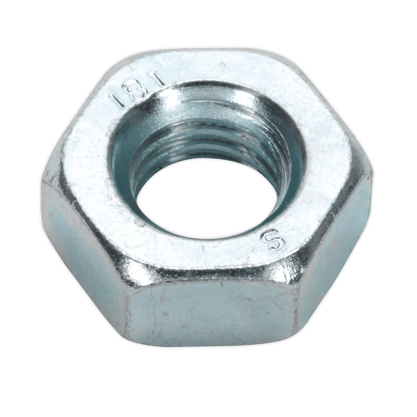 Sealey Nuts & Bolts Steel Nut DIN 934 - M10 - Pack of 100-SN10 5054511039160 SN10 - Buy Direct from Spare and Square