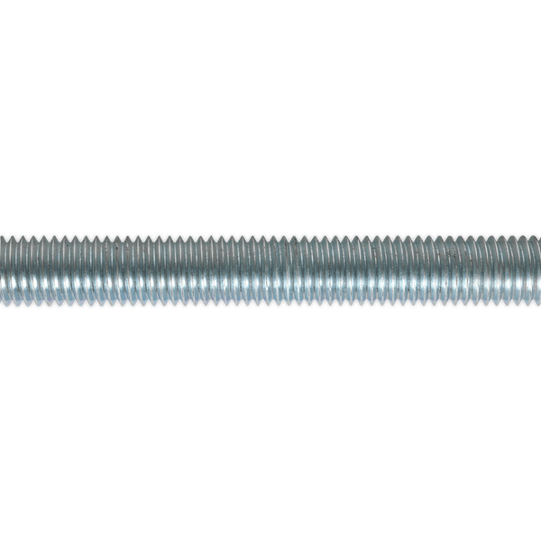 Sealey Nuts & Bolts Threaded Rod M12 x 1m - 8.8 Steel - Pack of 5-STUD12 5054511061116 STUD12 - Buy Direct from Spare and Square