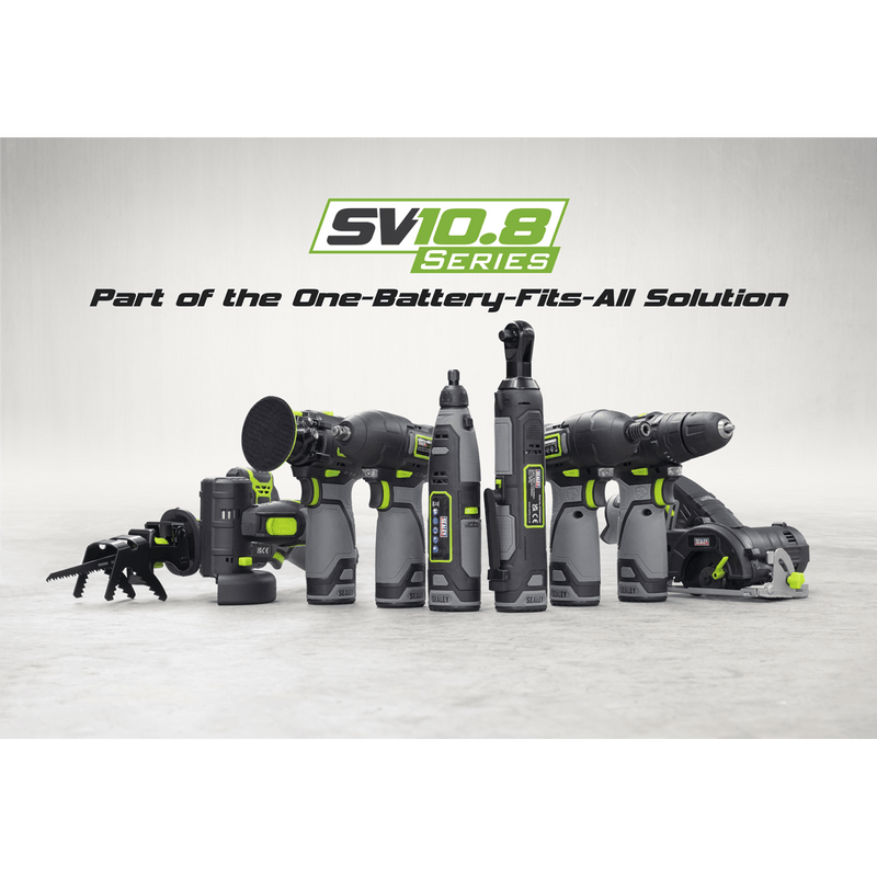 Sealey One Battery Platforms 10.8V SV10.8 Series Ø85mm Cordless Angle Grinder - Body Only-CP108VAGBO 5054630036583 CP108VAGBO - Buy Direct from Spare and Square