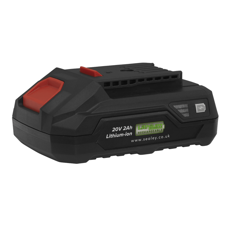 Sealey One Battery Platforms 20V 2Ah SV20 Series 1/4"Hex Drive Impact Driver Kit-CP20VIDKIT1 5054630000706 CP20VIDKIT1 - Buy Direct from Spare and Square