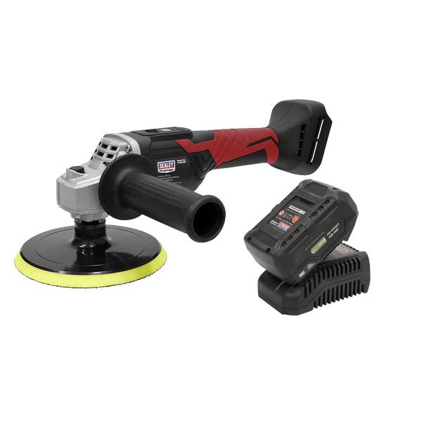 Sealey One Battery Platforms 20V 4Ah SV20 Series Ø150mm Cordless Rotary Polisher Kit-CP20VRPKIT 5054511962352 CP20VRPKIT - Buy Direct from Spare and Square