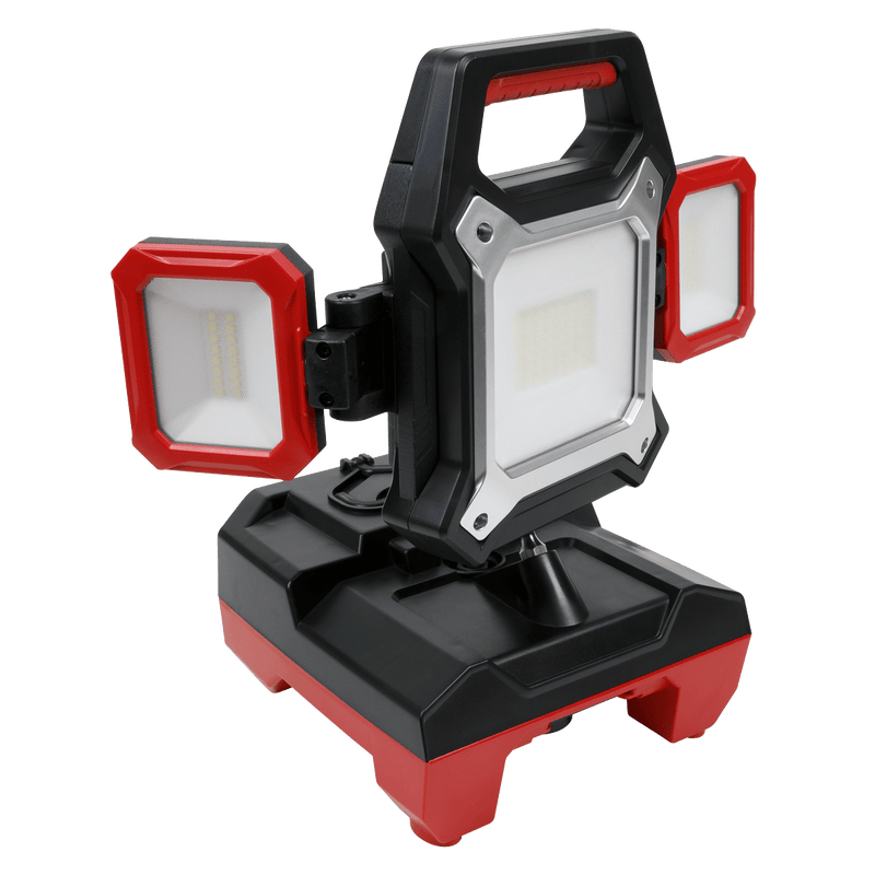 Sealey One Battery Platforms 20V SV20 Series 2-in-1 Cordless/Corded 45W SMD LED Worklight - Body Only-CP20VWL 5054630064753 CP20VWL - Buy Direct from Spare and Square