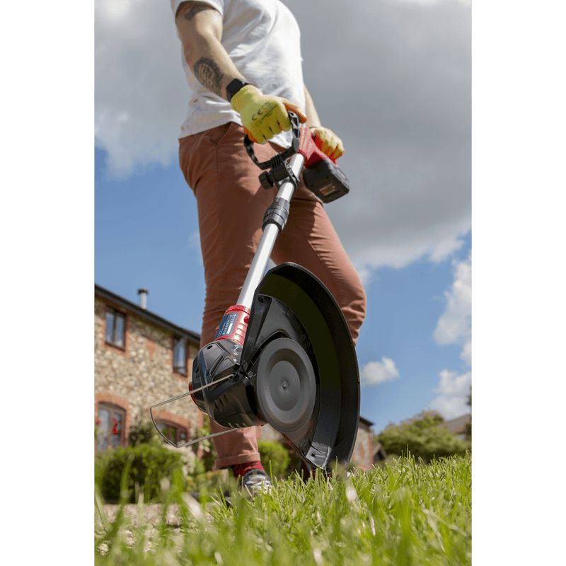 Sealey One Battery Platforms 20V SV20 Series Cordless Strimmer - Body Only-CS20V 5054511567755 CS20V - Buy Direct from Spare and Square