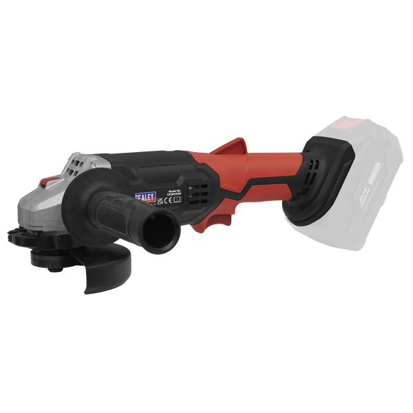 Sealey One Battery Platforms 20V SV20 Series Ø115mm Cordless Angle Grinder - Body Only-CP20VAGB 5054511988314 CP20VAGB - Buy Direct from Spare and Square