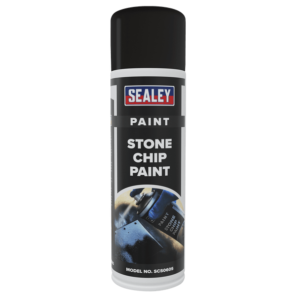 Sealey Paint 500ml Stone Chip Paint-SCS060S 5054630217357 SCS060S - Buy Direct from Spare and Square