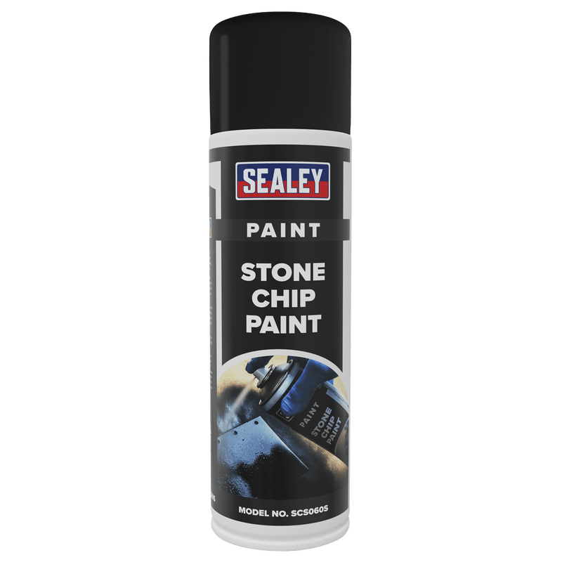 Sealey Paint 500ml Stone Chip Paint-SCS060S 5054630217357 SCS060S - Buy Direct from Spare and Square