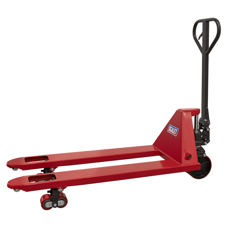 Sealey Pallet Trucks 1150 x 550mm Pallet Truck - 2200kg Capacity-PT2200 5054630036439 PT2200 - Buy Direct from Spare and Square