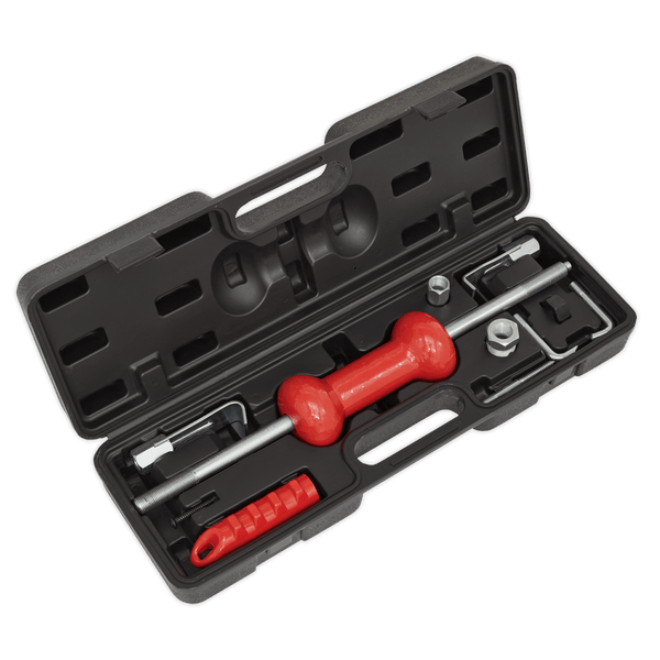 Sealey Panel Tools 9pc 1.25kg Slide Hammer Kit-DP935B 5054511533842 DP935B - Buy Direct from Spare and Square