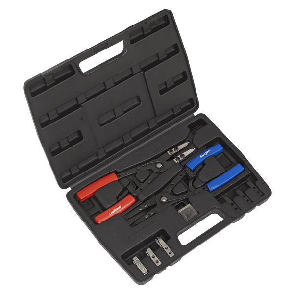 Sealey Pliers 265mm Internal/External Circlip Pliers Set-S0553 5024209803007 S0553 - Buy Direct from Spare and Square