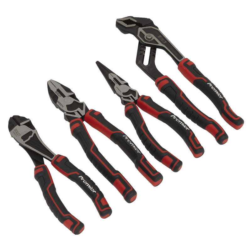 Sealey Pliers 4pc High Leverage Pliers Set-AK8378 5054511871036 AK8378 - Buy Direct from Spare and Square