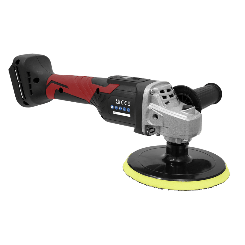 Sealey Polishers 20V SV20 Series Ø150mm Cordless Rotary Polisher - Body Only-CP20VRP 5054511879742 CP20VRP - Buy Direct from Spare and Square