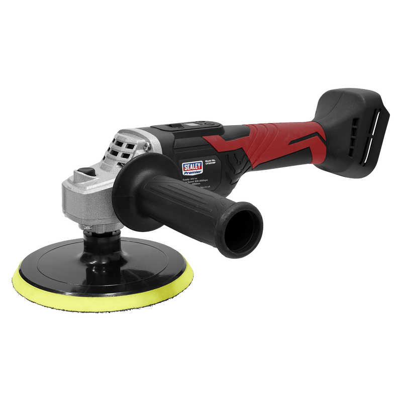 Sealey Polishers 20V SV20 Series Ø150mm Cordless Rotary Polisher - Body Only-CP20VRP 5054511879742 CP20VRP - Buy Direct from Spare and Square