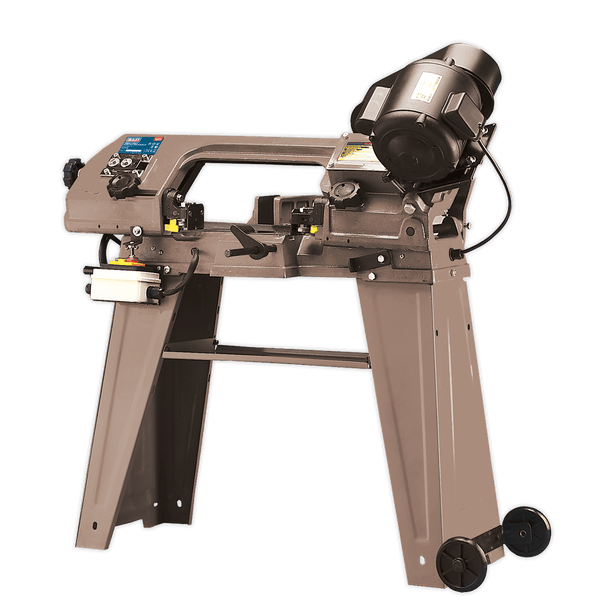 Sealey Power Saws 150mm 3-Speed Metal Cutting Bandsaw with Vice & Stand-SM5 5024209205818 SM5 - Buy Direct from Spare and Square