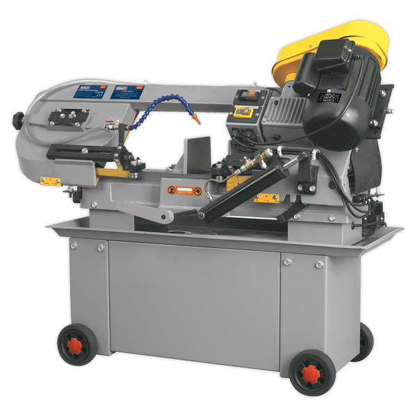Sealey Power Saws 300mm Horizontal Bandsaw with Hydraulic Arm-SM35CE 5024209035644 SM35CE - Buy Direct from Spare and Square