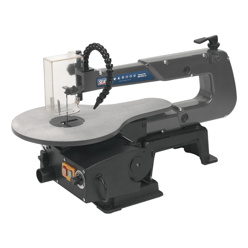Sealey Power Saws 406mm Throat Variable Speed Scroll Saw-SM1302 5024209869713 SM1302 - Buy Direct from Spare and Square