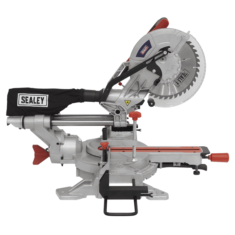 Sealey Power Saws Ø255mm Sliding Compound Mitre Saw-SMS255 5054630052743 SMS255 - Buy Direct from Spare and Square