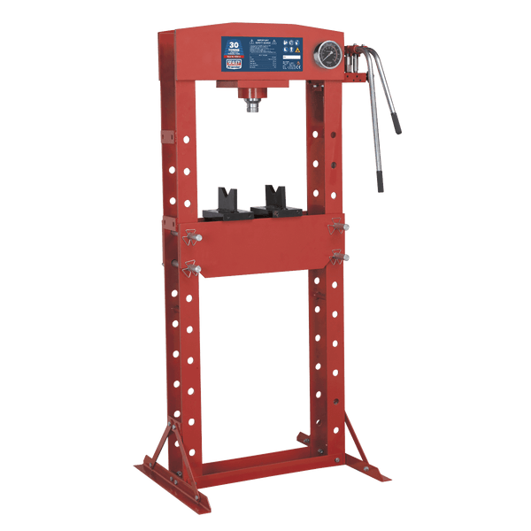 Sealey Presses 30 Tonne Premier Heavy-Duty Floor Type Hydraulic Press-YK30F 5054511807974 YK30F - Buy Direct from Spare and Square