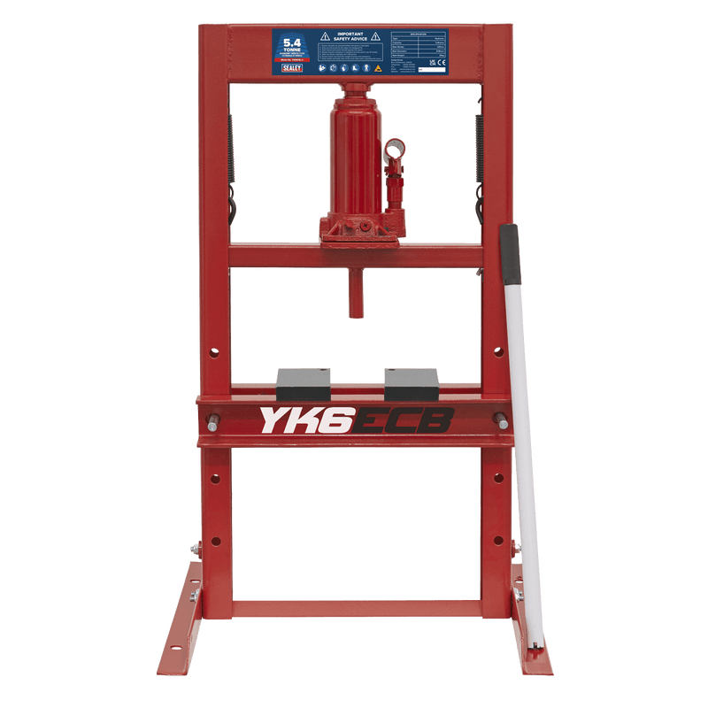 Sealey Presses 5.4 Tonne Economy Bench Type Hydraulic Press-YK6ECB 5054511950441 YK6ECB - Buy Direct from Spare and Square