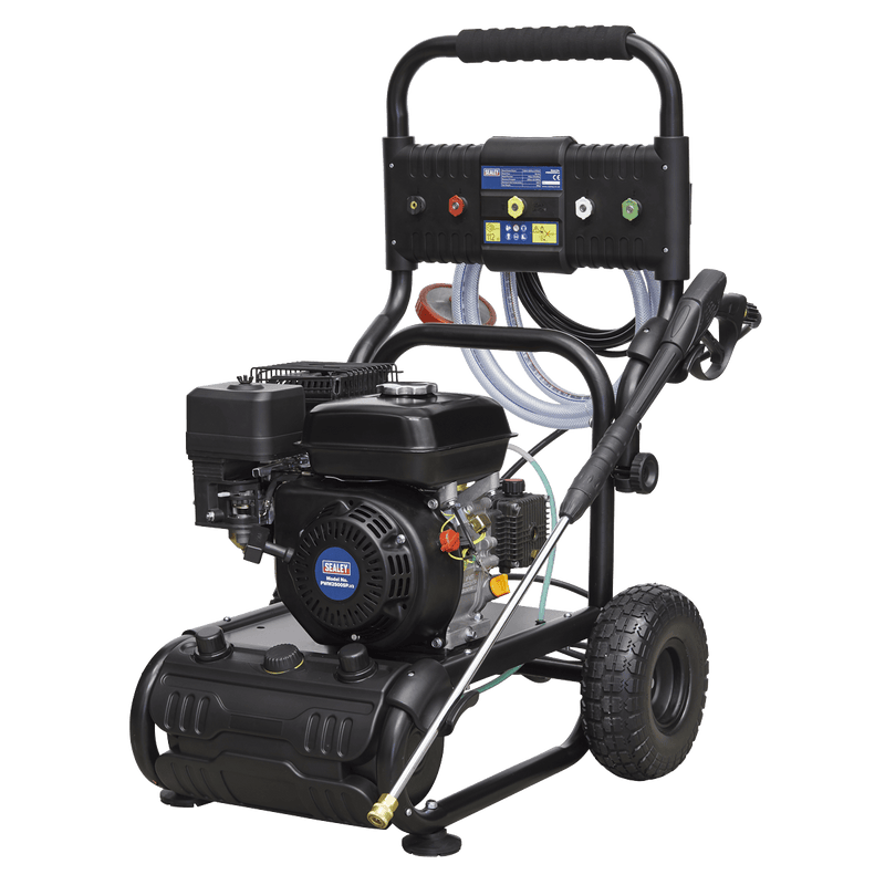 Sealey Pressure Washer 220bar 540L/hr 6.5hp Petrol 5054511637182 PWM2500 - Buy Direct from Spare and Square