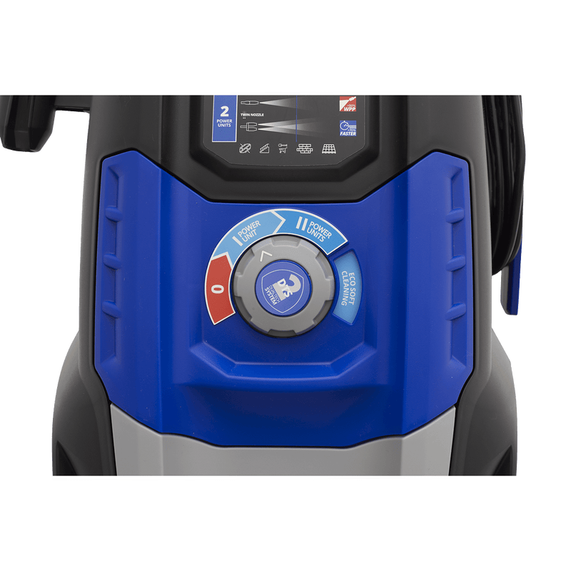 Sealey Pressure Washers 150bar Pressure Washer - Twin Pump with TSS & Rotablast® Nozzle-PWTF2200 5054511554151 PWTF2200 - Buy Direct from Spare and Square