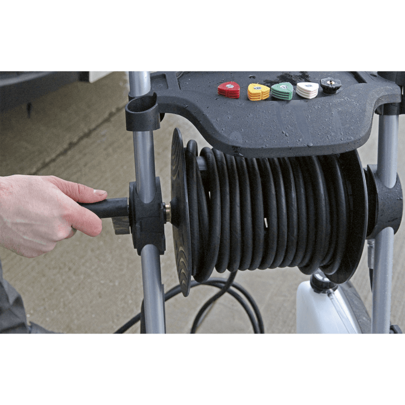 Sealey Pressure Washers 150bar Professional Pressure Washer with TSS & Nozzle Set 230V-PW5000 5051747762800 PW5000 - Buy Direct from Spare and Square