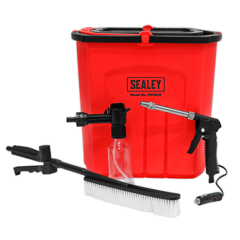 Sealey Pressure Washers 25L 12V Pressure Washer-PW2512 5054511538052 PW2512 - Buy Direct from Spare and Square