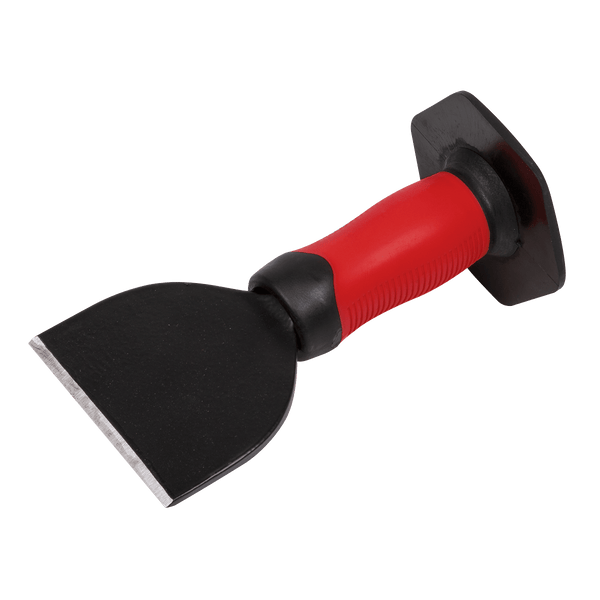 Sealey Punches & Chisels 100 x 225mm Brick Bolster with Grip-BB03G 5054511905625 BB03G - Buy Direct from Spare and Square
