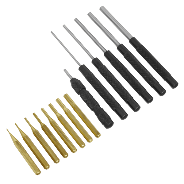 Sealey Punches & Chisels 14pc All-Purpose Punch Set-AKB14 5054630278570 AKB14 - Buy Direct from Spare and Square