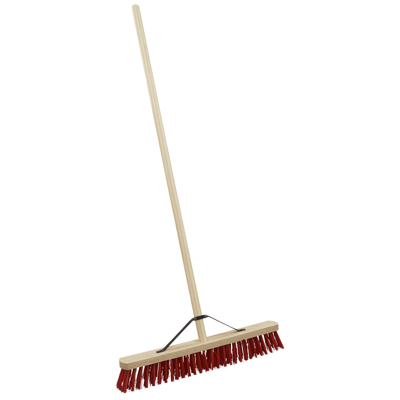 Sealey PVC Bristle Broom 24"(610mm) 5054630361661 BM16P - Buy Direct from Spare and Square
