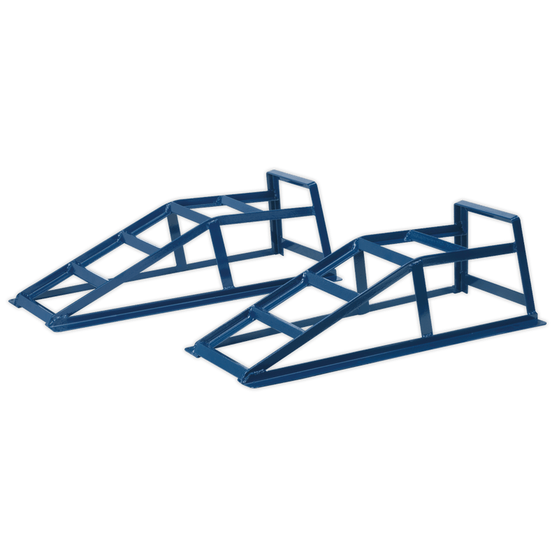 Sealey Ramps & Chocks Car Ramps 1 Tonne Capacity per Ramp 2 Tonne Capacity per Pair-CAR2000 5024209045056 CAR2000 - Buy Direct from Spare and Square