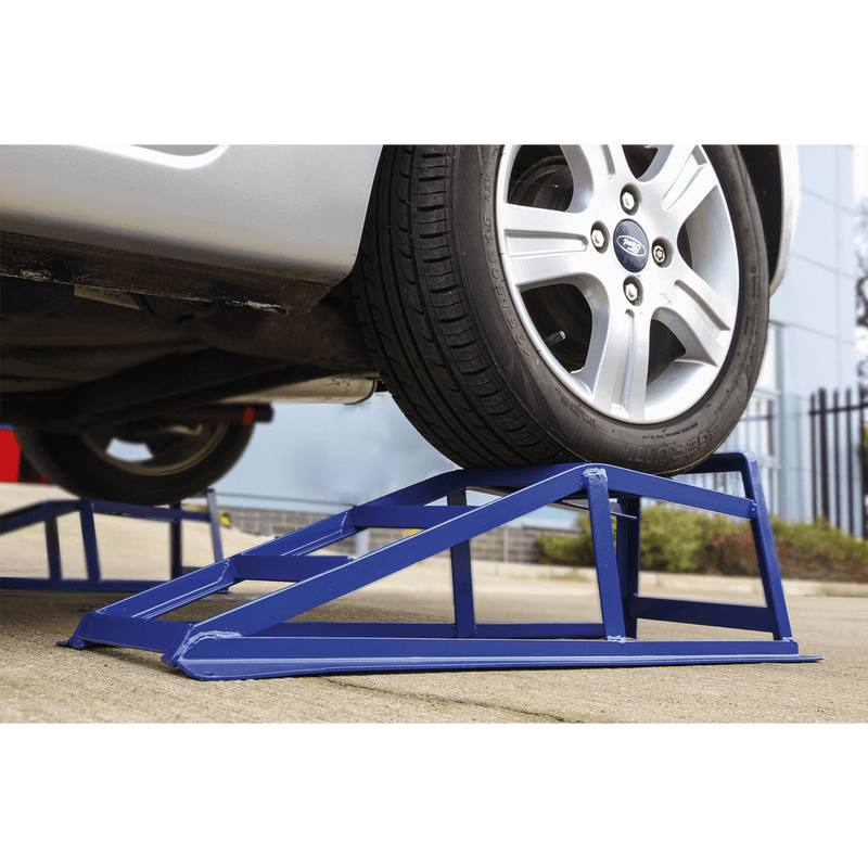 Sealey Ramps & Chocks Car Ramps 1 Tonne Capacity per Ramp 2 Tonne Capacity per Pair-CAR2000 5024209045056 CAR2000 - Buy Direct from Spare and Square