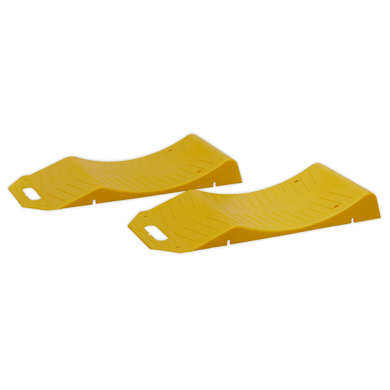 Sealey Ramps Tyre Savers - 2.5 Tonne Capacity per Ramp 5tonne Capacity per Pair-TS05 5054511589900 TS05 - Buy Direct from Spare and Square