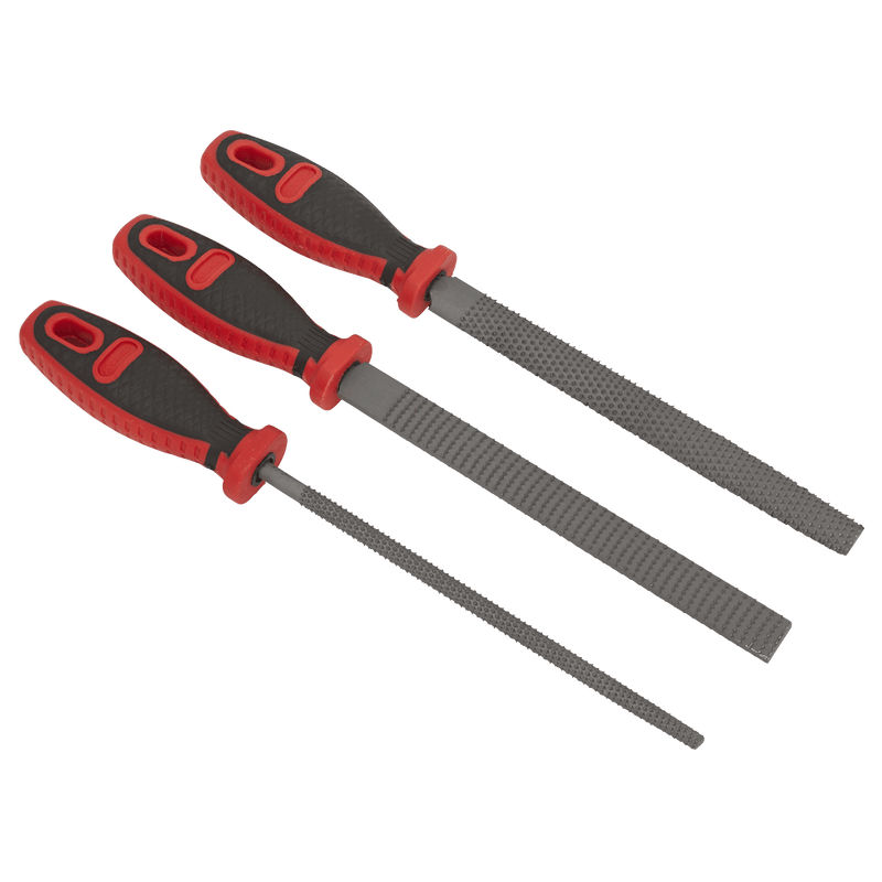Sealey Rasp File Set 3pc 5054630285943 AKR03 - Buy Direct from Spare and Square