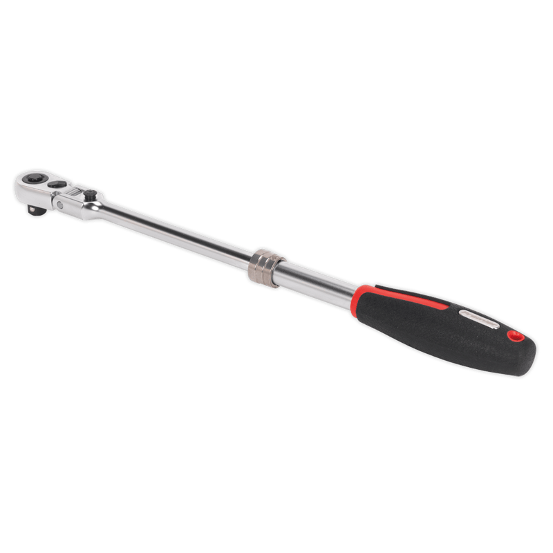 Sealey Ratchet Wrenches 3/8"Sq Drive Locking Flexi-Head Extendable Ratchet Wrench - Platinum Series-AK8983 5054511121704 AK8983 - Buy Direct from Spare and Square
