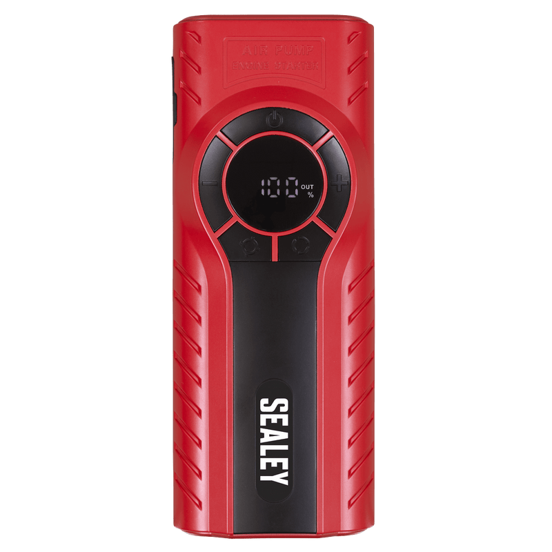 Sealey RoadStart® 1200A 12V Jump Starter & Tyre Inflator 5054630356421 RS1200TI - Buy Direct from Spare and Square