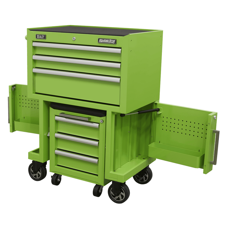 Sealey Rollcab 3 Drawer & Utility Seat 5054630095863 AP556CSHV - Buy Direct from Spare and Square