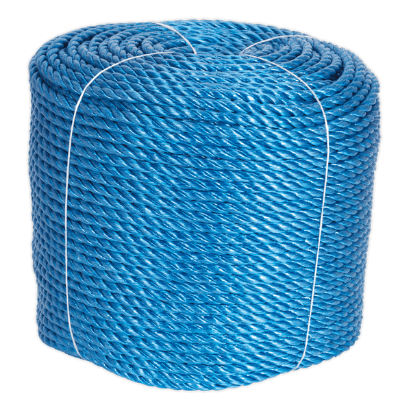 Sealey Rope 220m x Ø8mm Polypropylene Rope-RC08220 5054511048049 RC08220 - Buy Direct from Spare and Square