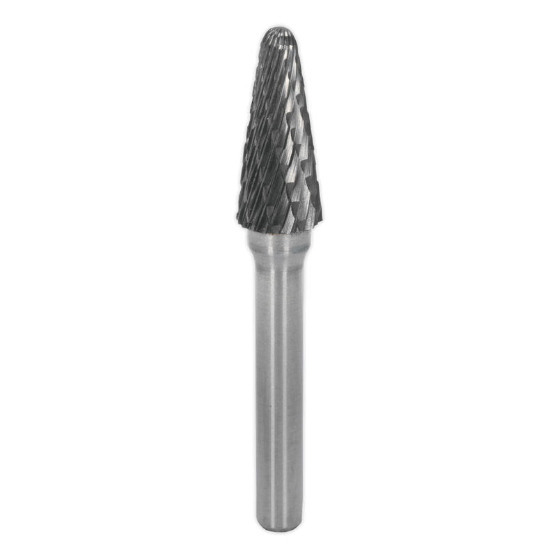 Sealey Rotary Burrs Ø10mm Conical Ball Nose Tungsten Carbide Rotary Burr-SDB06 5051747999800 SDB06 - Buy Direct from Spare and Square