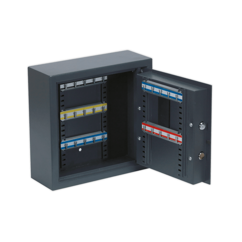 Sealey Safes & Security 25 Key Capacity Electronic Key Cabinet-SEKC25 5051747622388 SEKC25 - Buy Direct from Spare and Square