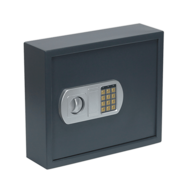 Sealey Safes & Security 50 Key Capacity Electronic Key Cabinet-SEKC50 5051747622371 SEKC50 - Buy Direct from Spare and Square