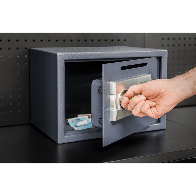 Sealey Safes & Security Electronic Combination Deposit Safe-SECS01DS 5051747624207 SECS01DS - Buy Direct from Spare and Square