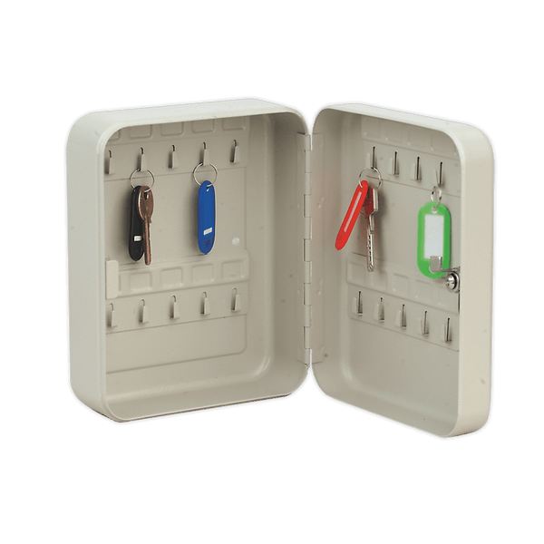 Sealey Safes & Security Key Cabinet with 20 Key Tags-SKC20 5024209036542 SKC20 - Buy Direct from Spare and Square