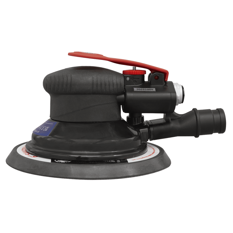 Sealey Sanders Ø150mm Dust-Free Air Palm Orbital Sander-SA801 5024209547079 SA801 - Buy Direct from Spare and Square
