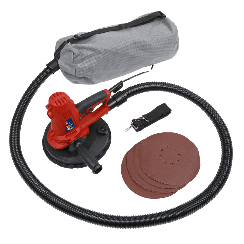 Sealey Sanders Ø215mm Handheld Drywall Electric Sander 1050W-DWS215 5054630244179 DWS215 - Buy Direct from Spare and Square
