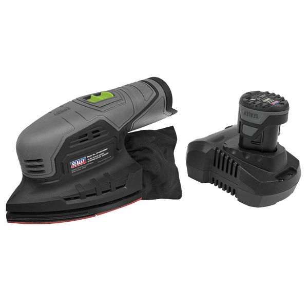 Sealey Sanders/Polishers 10.8V 2Ah SV10.8 Series Cordless 150mm Detail Sander-CP108VDS 5054630263453 CP108VDS - Buy Direct from Spare and Square