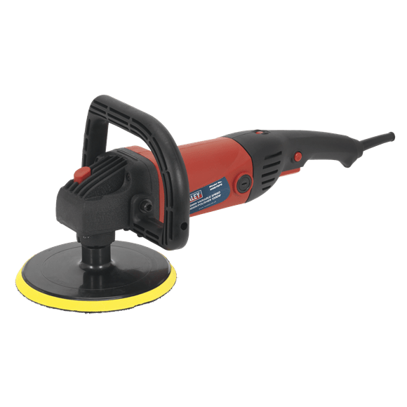 Sealey Sanders Sealey Sander/Polisher 180mm - Variable Speed - 1200W - 230V MS875PS - Buy Direct from Spare and Square