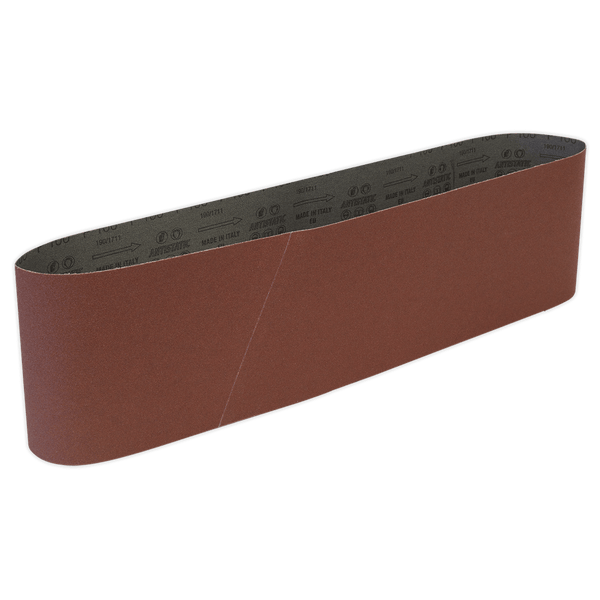 Sealey Sanding Belts 100Grit 1220 x 150mm Sanding Belt-SB0018 5054511270389 SB0018 - Buy Direct from Spare and Square