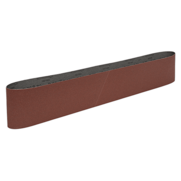 Sealey Sanding Belts 80Grit 100 x 1220mm Sanding Belt-SB0012 5054511270327 SB0012 - Buy Direct from Spare and Square