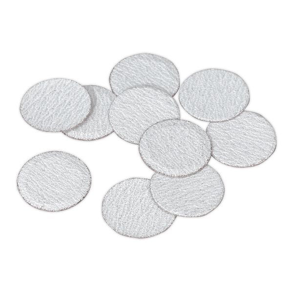 Sealey Sanding Discs 120Grit Ø50mm Sanding Disc - Pack of 10-SA701D120G 5024209662123 SA701D120G - Buy Direct from Spare and Square